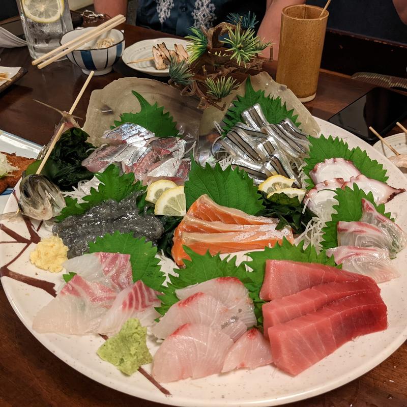 刺身盛り合わせ(鳥恵)