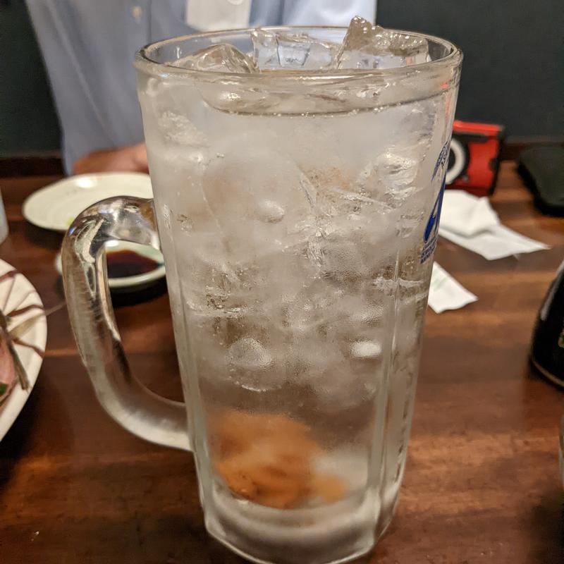 梅干し酎ハイ(鳥恵)