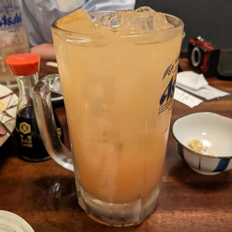 グレープフルーツサワー(鳥恵)