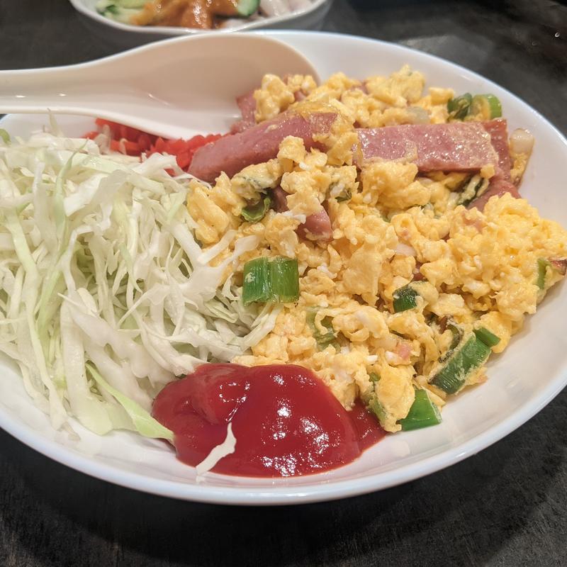 玉子スパ焼き(ゴールデンもつ )