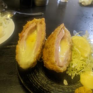 ハムカツチーズ入り(魚菜酒房 ＩＫＫＹＵ(一休))