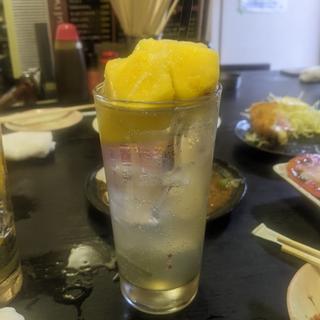 凍結丸ごとパインサワー(魚菜酒房 ＩＫＫＹＵ(一休))