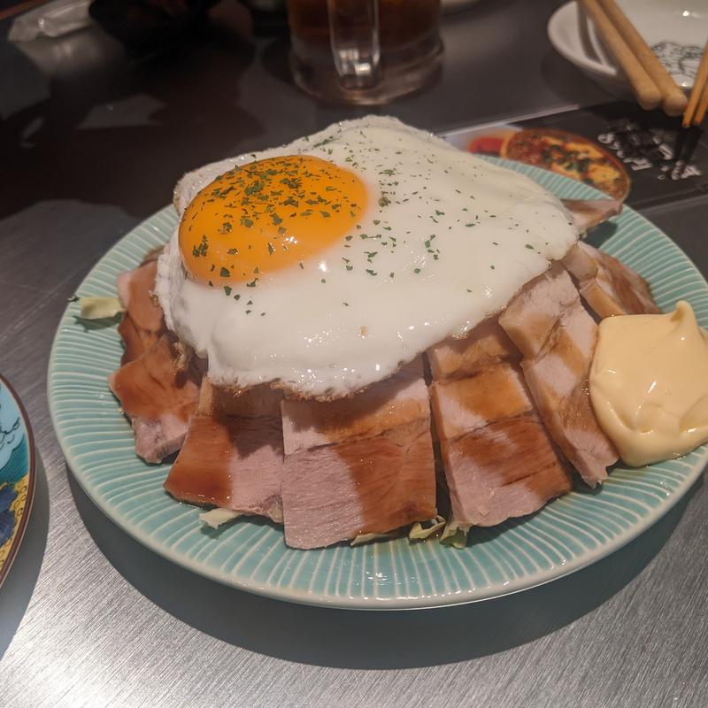 チャーシューエッグ(ネオ町中華AMPM)