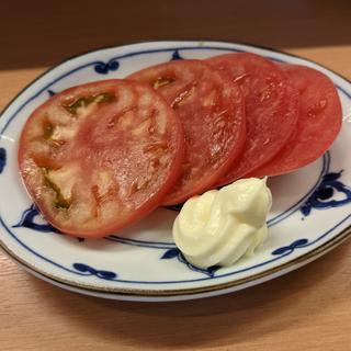 冷やしトマト(大衆酒場 五の五 ぴおシティ桜木町店)
