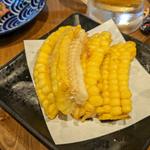 とうもろこし唐あげ(イザカヤ 山角)