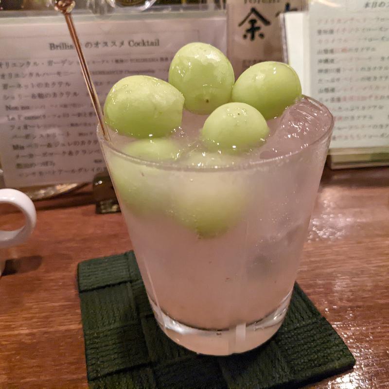 山梨産シャインマスカット(Bar Brilliant)