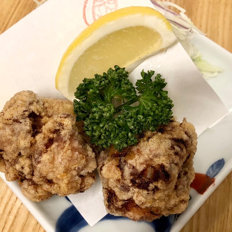 鶏竜田揚げ(サイドメニュー)(鳩乃湯（はとのゆ）)