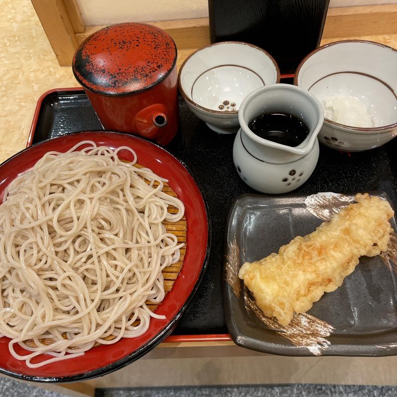 もりそば(小諸そば 新越谷駅店)