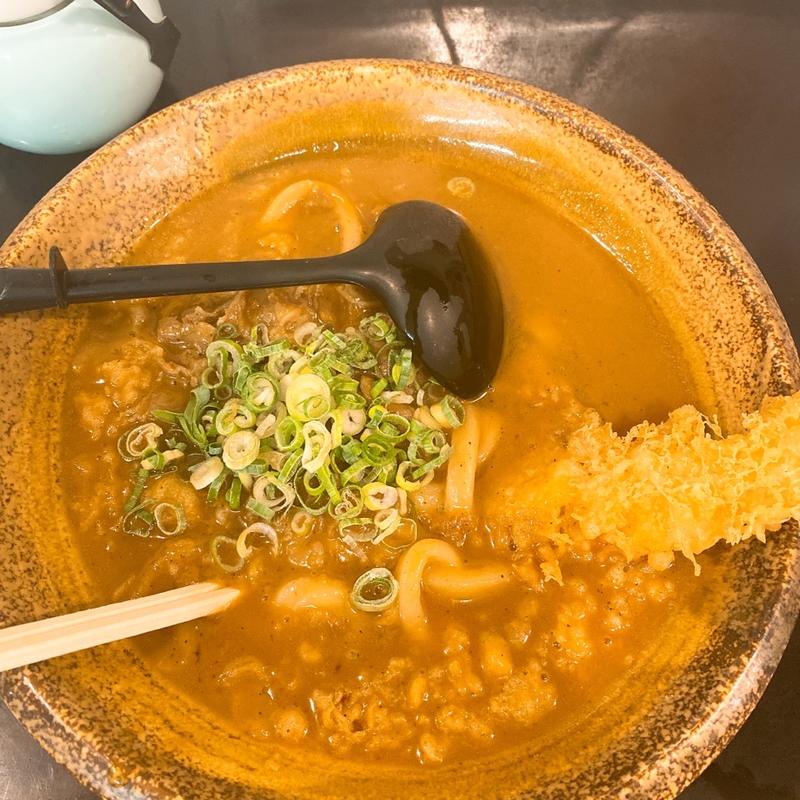 海老天カレーうどん(得正 大阪駅前第四ビルB2店)