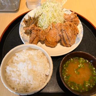 鶏から定食(善太郎食堂)