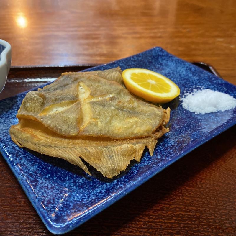 カレイの唐揚げ(寿し保 )