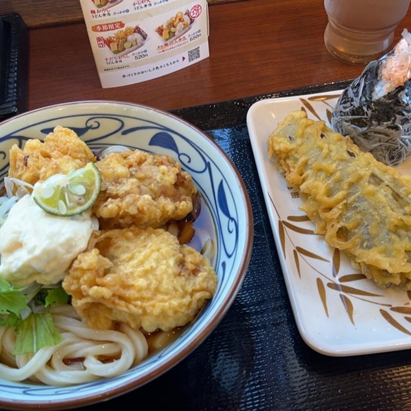タル鳥天ぶっかけ(丸亀製麺 大治店 )