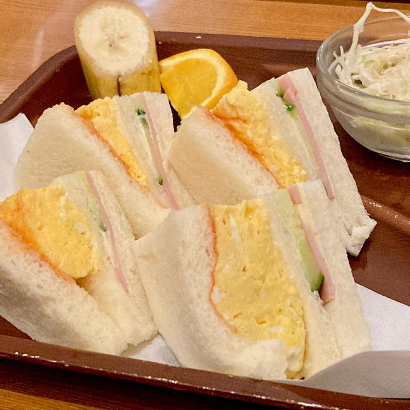 ミックスサンドイッチモーニング(池田屋珈琲)