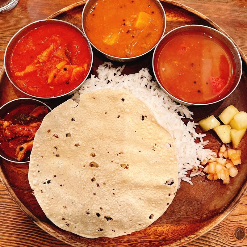 ミールス (2品)(大岩食堂 )