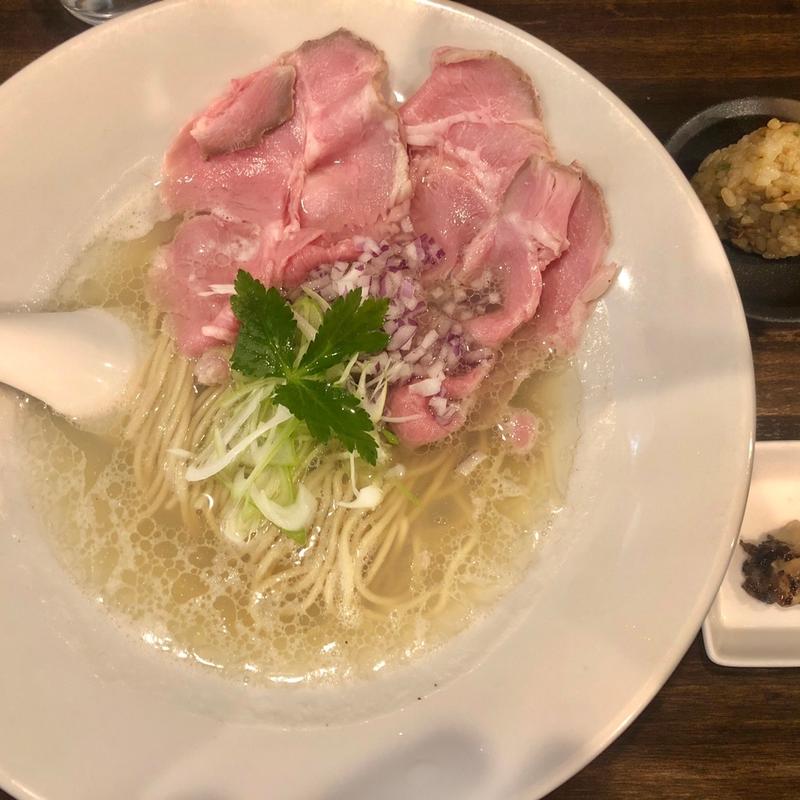 貝だし塩ラーメン(ヌードル マイスター 源九)