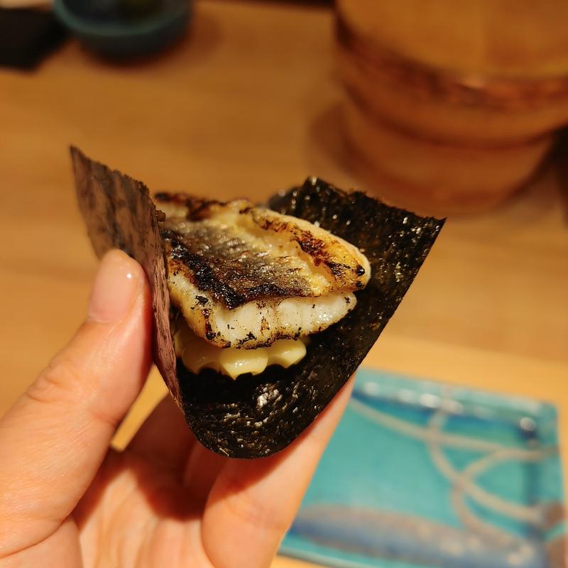 愛知三河一色のうなコーンドッグ(鮨水天一碧)