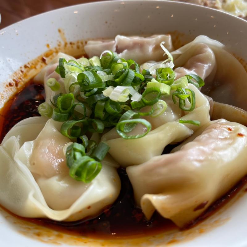 ピリ辛ゆでワンタン(鼎泰豐 玉川高島屋ＳＣ店 （ディンタイフォン）)