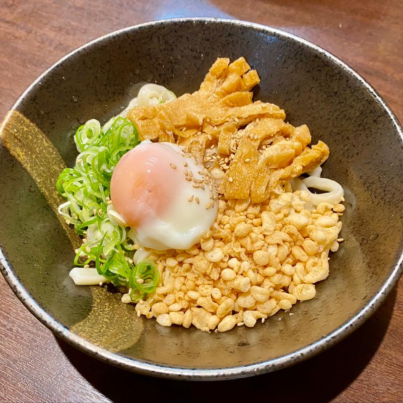 冷やしきつねうどん(海鮮すなおや食堂)