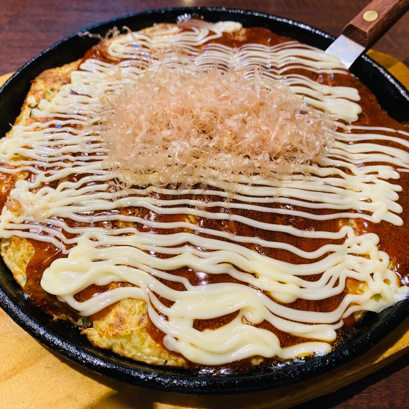 山芋のお好み焼き(海鮮すなおや食堂)