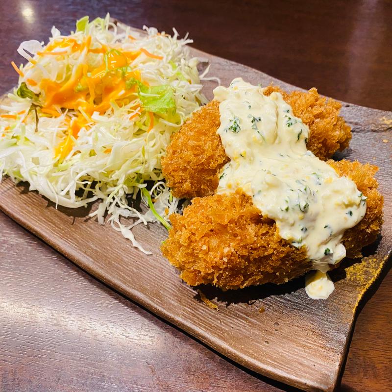 カキフライ(海鮮すなおや食堂)