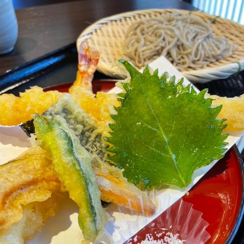 天ざるそば(手打ちそば 蕎明)