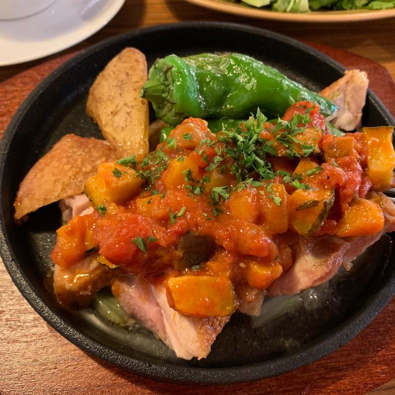 備中高原鶏のグリル(グリルTALO)