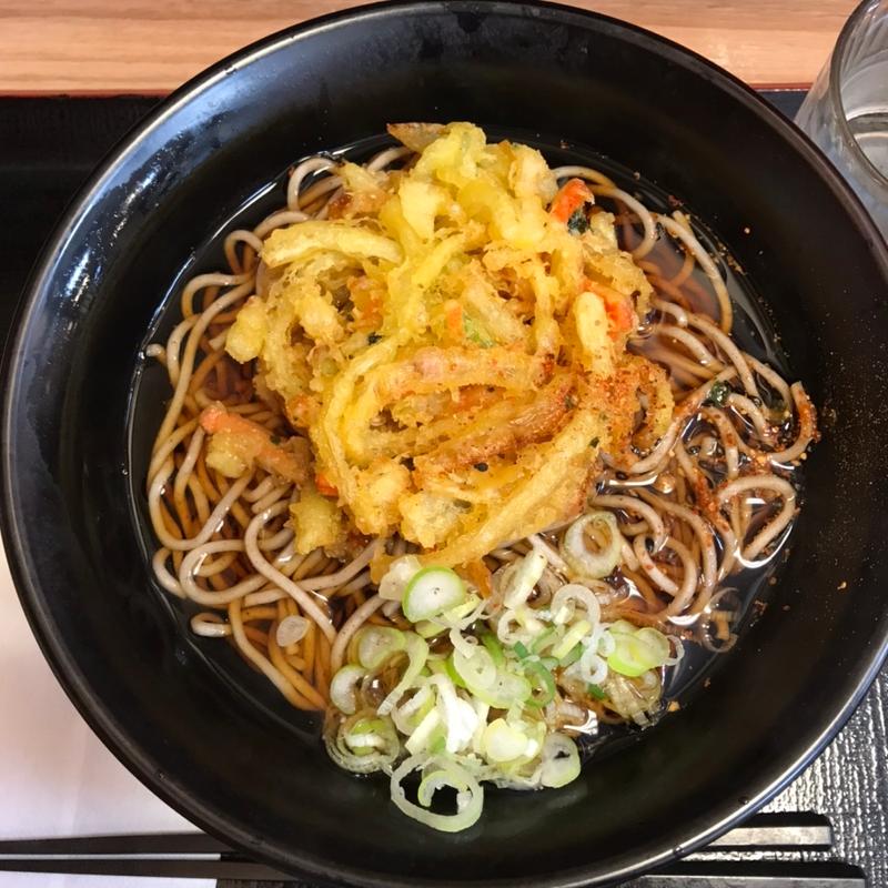天ぷら蕎麦(濱そば　大船駅)