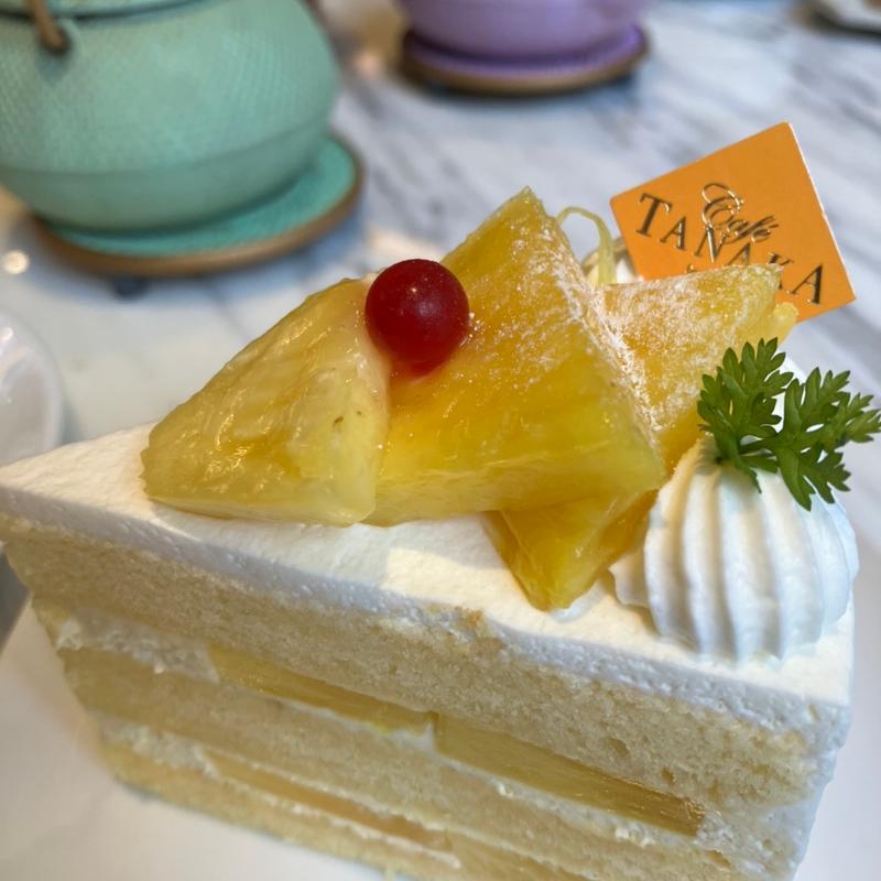 季節のショートケーキ(カフェ タナカ)