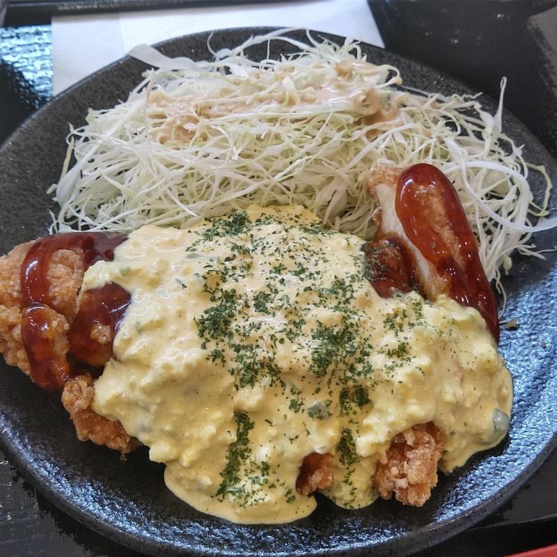 チキン南蛮定食(元祖中津からあげ もり山 イオンタウン佐沼店)
