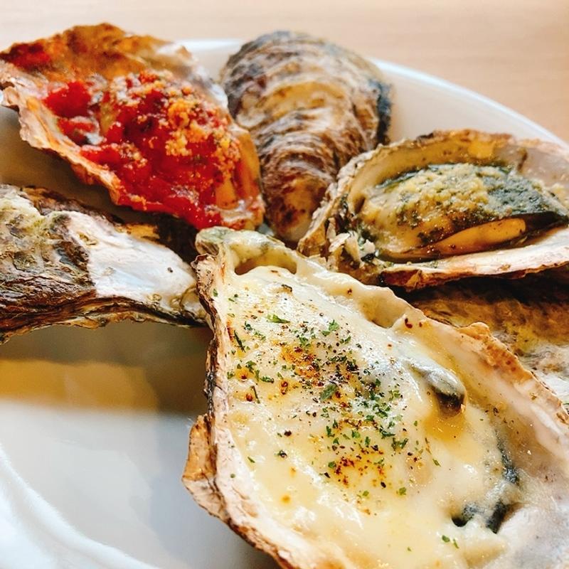 牡蠣3種（グラタン、トマト、バジル）(Tu Glico)