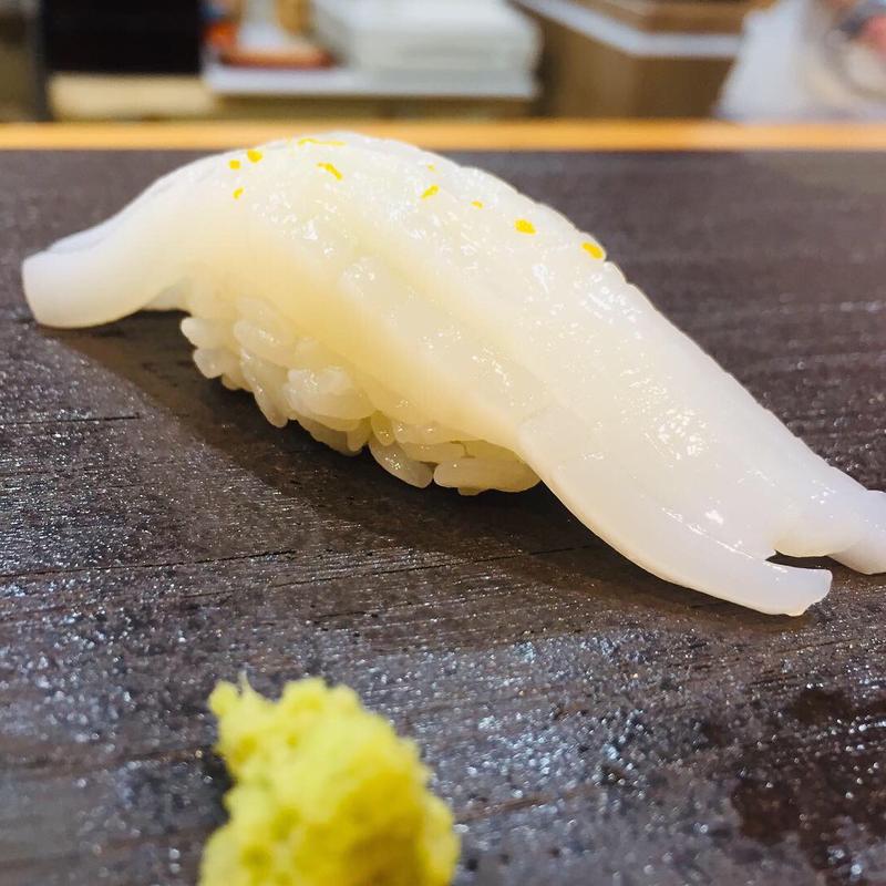 アオリイカ(鮨まぁさ)