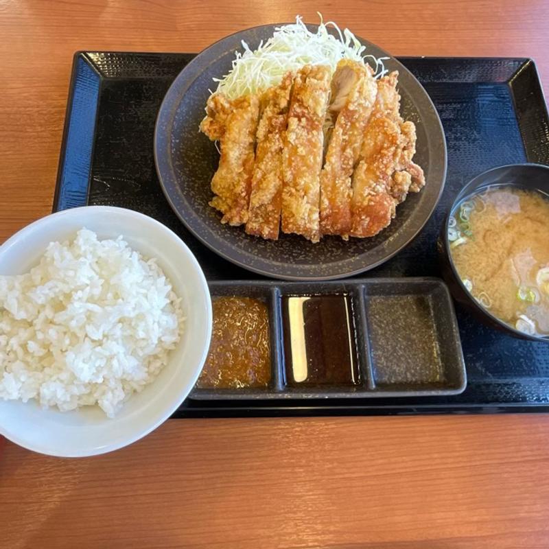 からあげ定食(からやま 茅ヶ崎店)