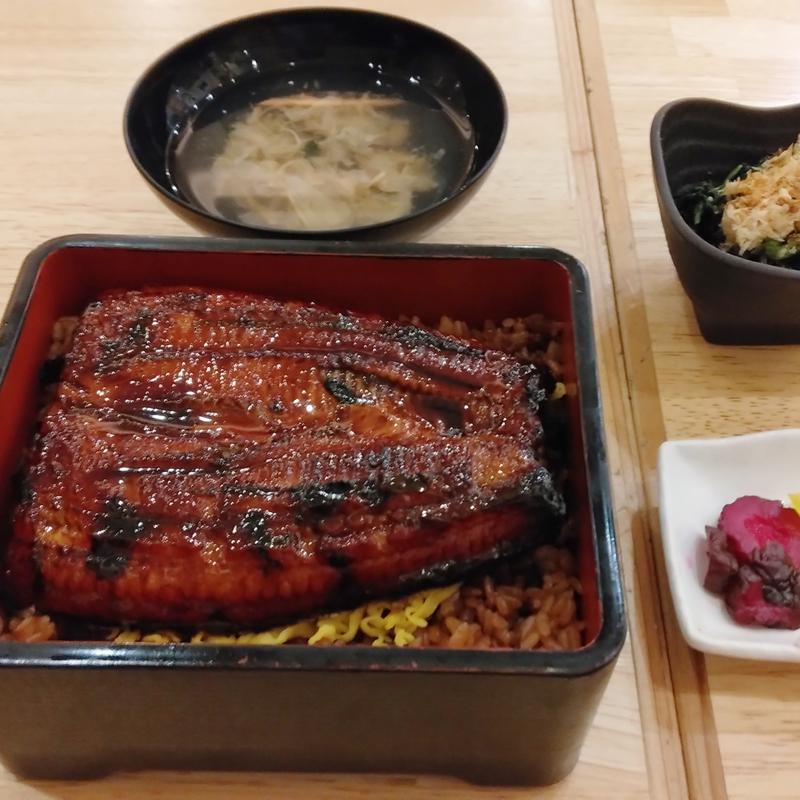 夜のうな重セット(いづも 仙台パルコ2店)