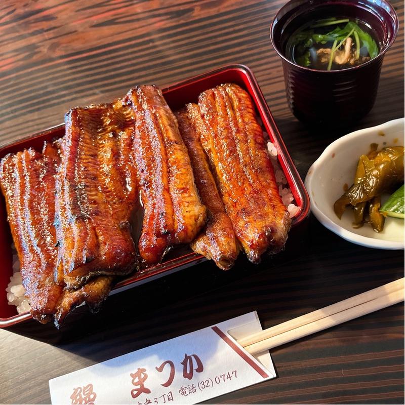 うな弁当(うなぎのまつ嘉)