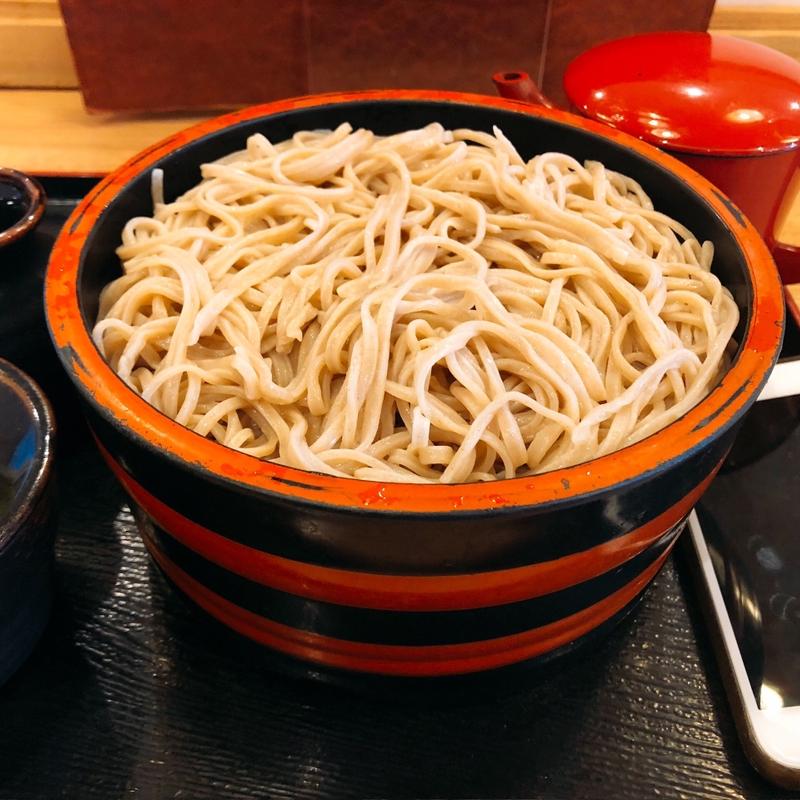 もり蕎麦（中盛り)(信州蕎麦の草笛 )