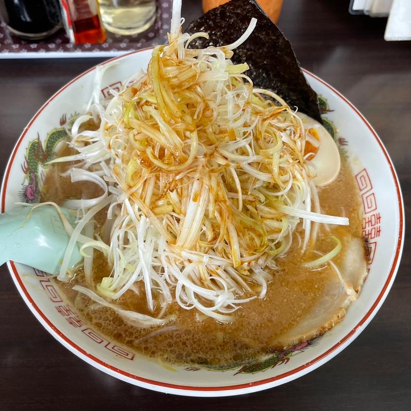 ネギ味噌ラーメン(岡山らぁめん　麺屋照清 （メンヤショウセイ）)