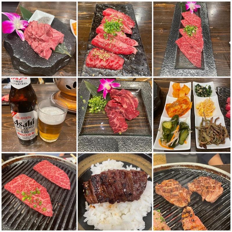 各種焼肉2人(場外焼肉 榮登庵)