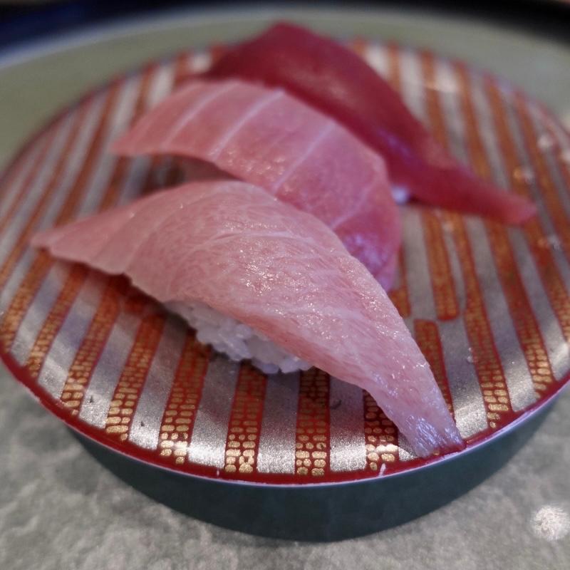 本まぐろ まぐろ味くらべ(地魚回転寿司 丸藤)