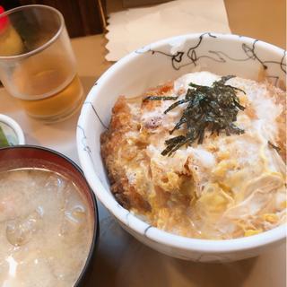 カツ丼定食(銀座 とん㐂)