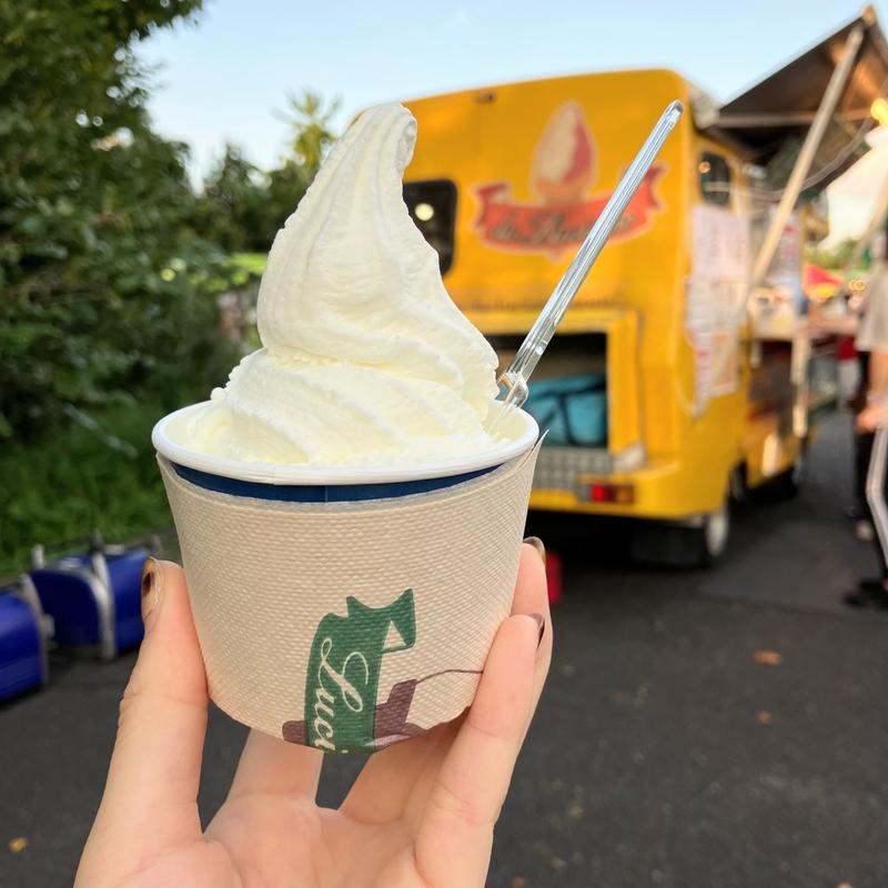 濃厚ミルクソフト(ダ ルチアーノ堀之内本店)