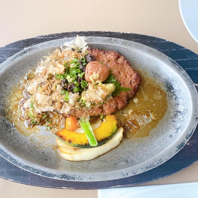 梅わさびハンバーグ(ローズベイカフェ タカシマ （ROSEBAY CAFE TAKASHIMA）)