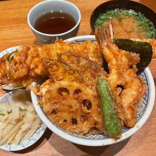 天丼（松）穴子(天丼 金子屋 赤坂店 )