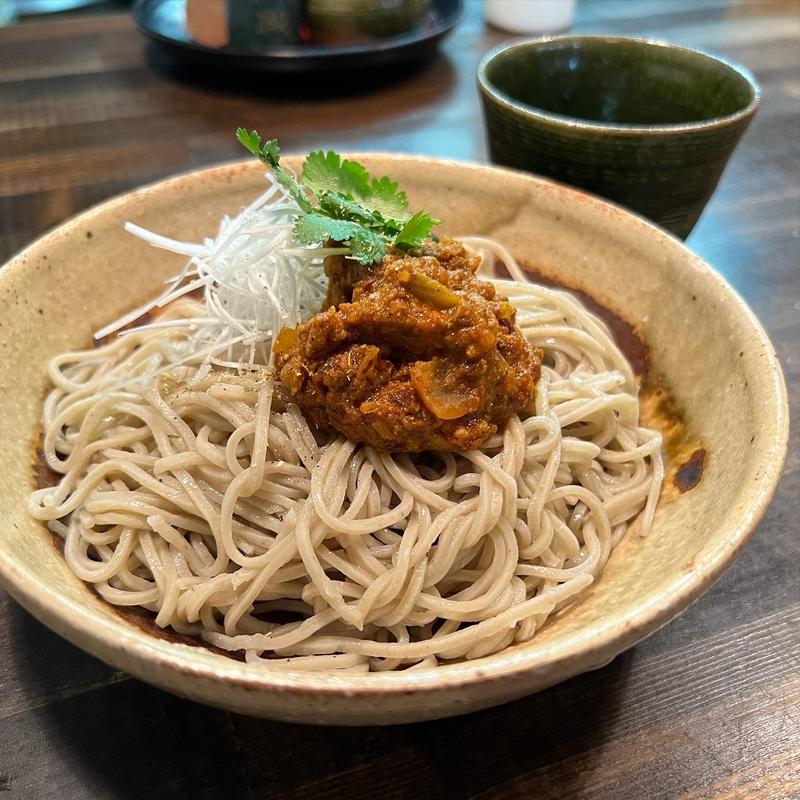 カレー蕎麦（中）(蕎麦切り おぐら)