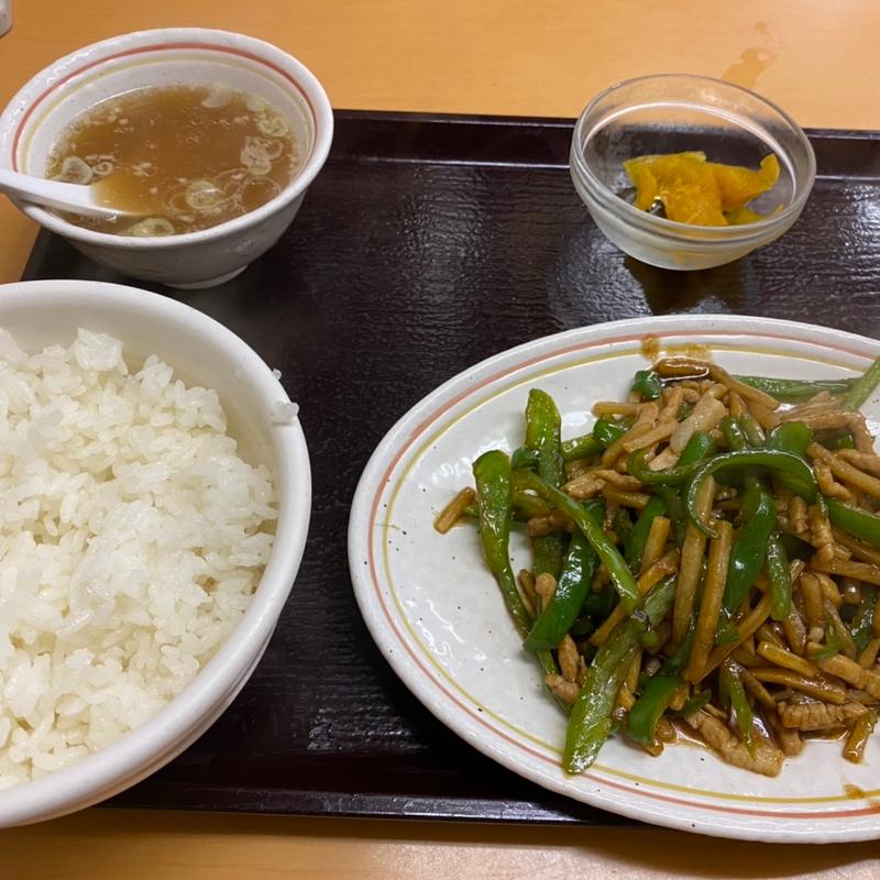 チンジャオロース定食(天下一 飯田橋店 )