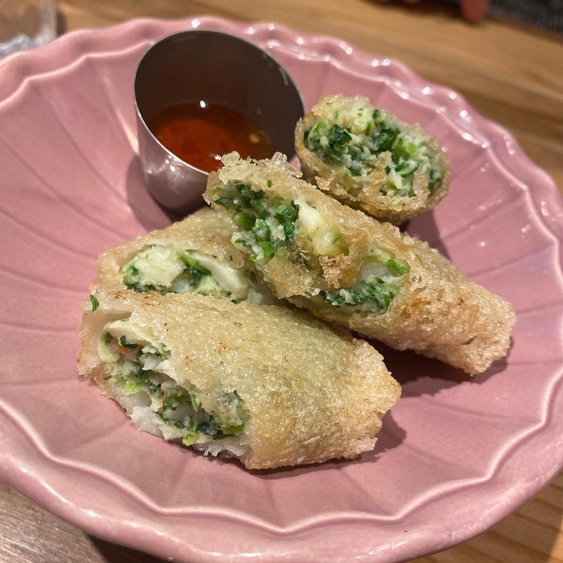 パクチー揚げ春巻き(マンゴーツリーカフェ松戸古ヶ崎)