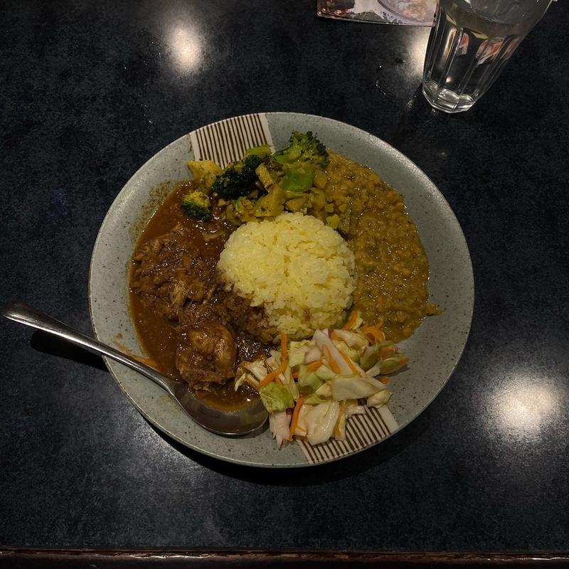 あいがけカレー(カリー河 )