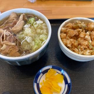肉そばランチセット(そば処　かつら 北町分店 )