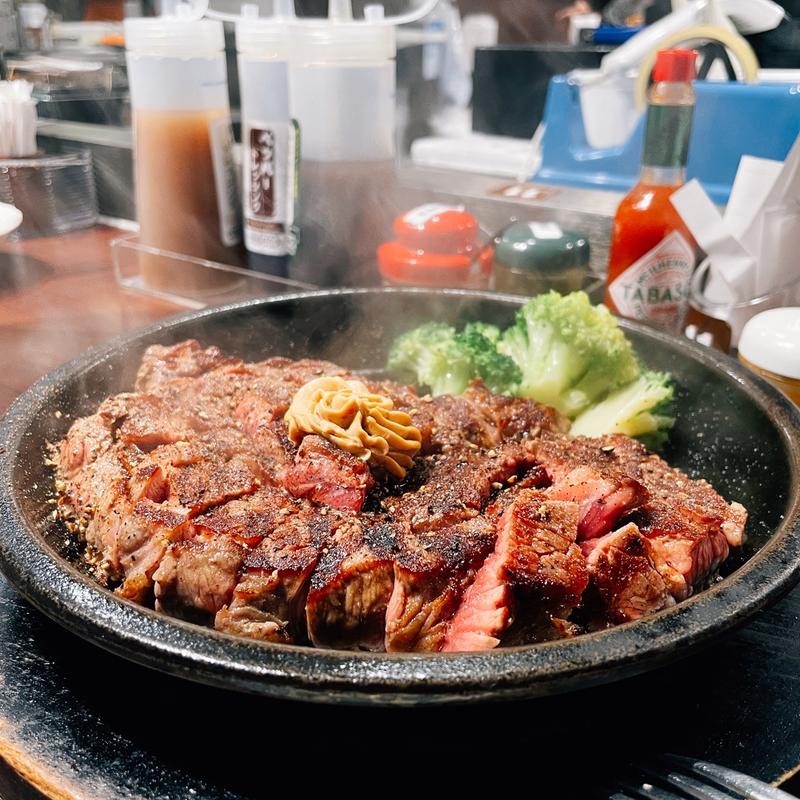 ワイルドステーキ450g(いきなりステーキ 有楽町店)