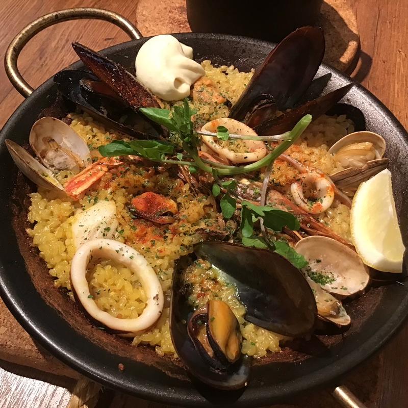 パエリア(オラオーレ スペインタパスと自然派ワインの店)