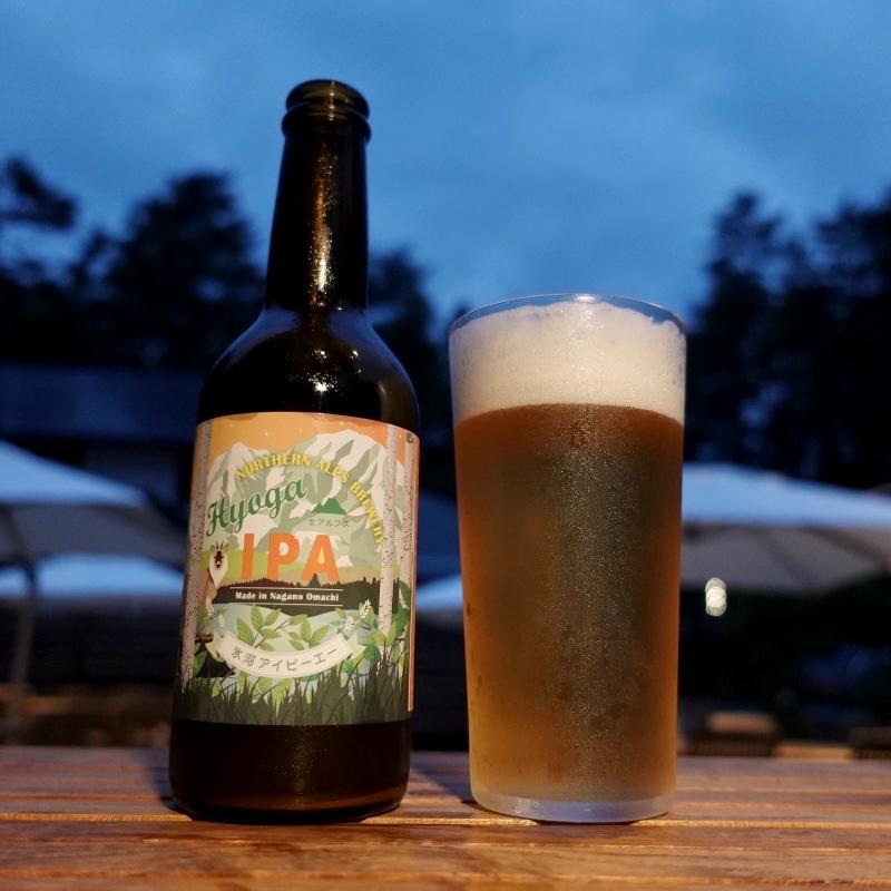 氷河IPA(サンフェルモ ピッツァ エト バーベキュー （SANFERMO PIZZA ET BBQ）)